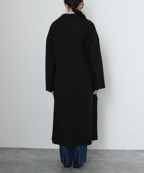 「archives」 チェスターコート MEDIUM グレイッシュベージュ レディース_画像4