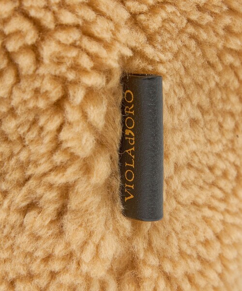 新品未使用 ヴィオラドーロ ELMO SMALL チェーンショルダー ボア VIOLAd'ORO（ヴィオラドーロ） ショルダーバッグ バッグ 「一部別注