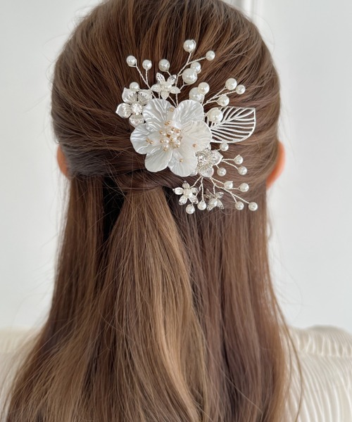 sowang ヘアクリップ フラワーブーケヘアクリップ : ZOZOTOWN Yahoo!店