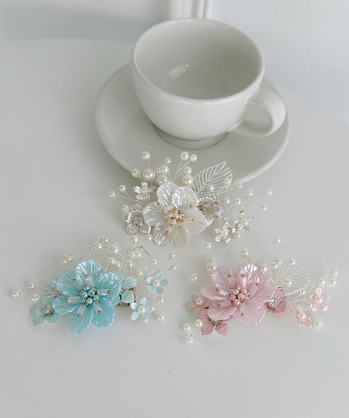 sowang ヘアクリップ フラワーブーケヘアクリップ : ZOZOTOWN Yahoo!店