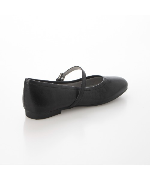 [ing] Flat туфли-лодочки 22.5cm свет черный женский 