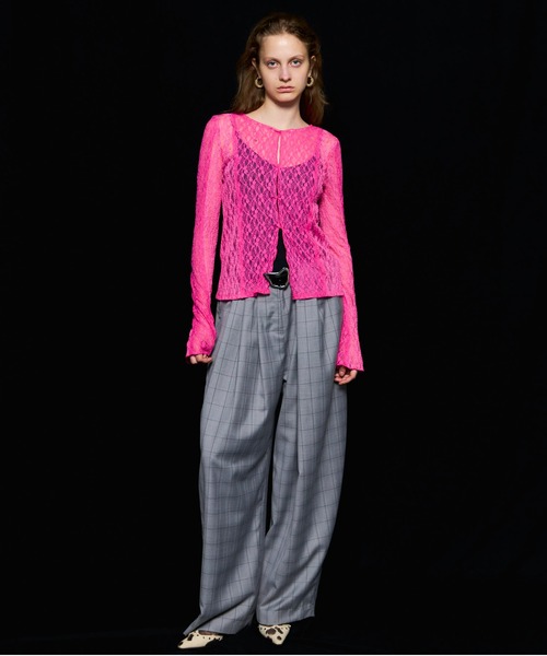 MAISON SPECIAL（メゾンスペシャル） tシャツ Lace Tops/レース