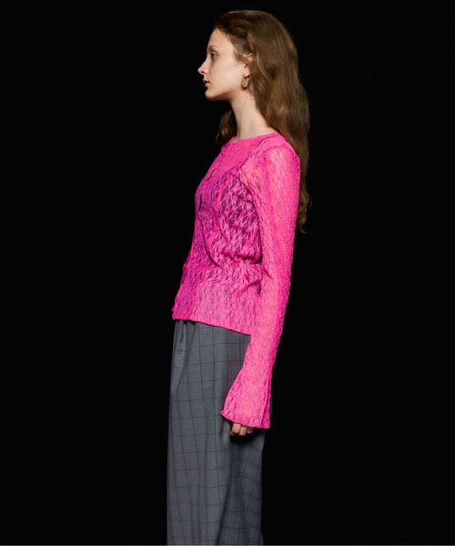 MAISON SPECIAL（メゾンスペシャル） tシャツ Lace Tops/レース