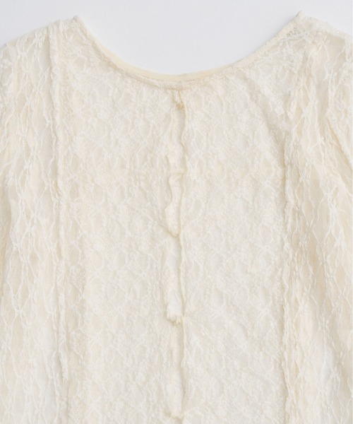 MAISON SPECIAL（メゾンスペシャル） tシャツ Lace Tops/レース