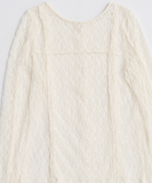 MAISON SPECIAL（メゾンスペシャル） tシャツ Lace Tops/レース