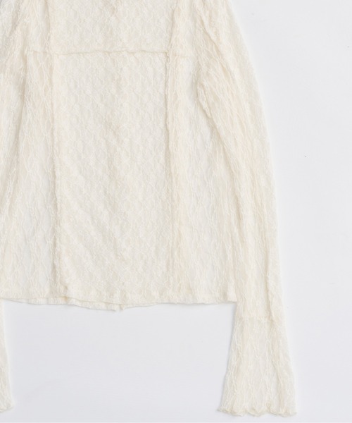 MAISON SPECIAL（メゾンスペシャル） tシャツ Lace Tops/レース