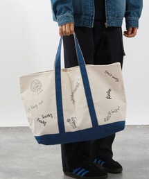 BAYFLOW トートバッグ 落書きトートバッグ メンズ レディース