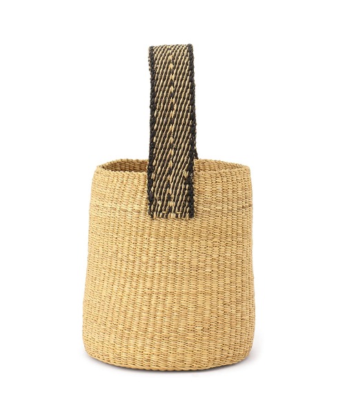 「SALON adam et rope'」 かごバッグ FREE ベージュ レディース_画像3