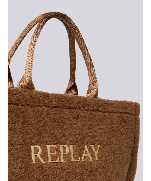 REPLAY（リプレイ） トートバッグ テディファートートバッグ 