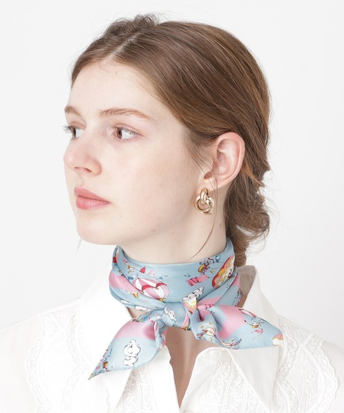 PAUL&JOE（ポール＆ジョー） スカーフ バンダナ シルクスカーフ