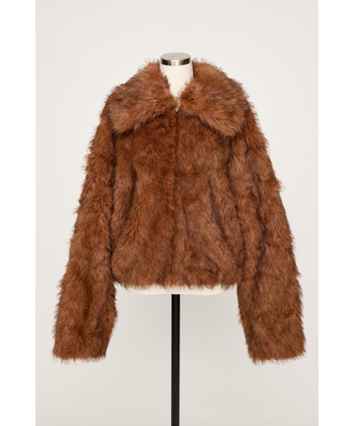 【人気商品】SLY ジャケット ブルゾン コート Sサイズ ファー付き SLY ブルゾン アウター 「2025AW」BIG COLLAR FUR S/COAT ビッグ