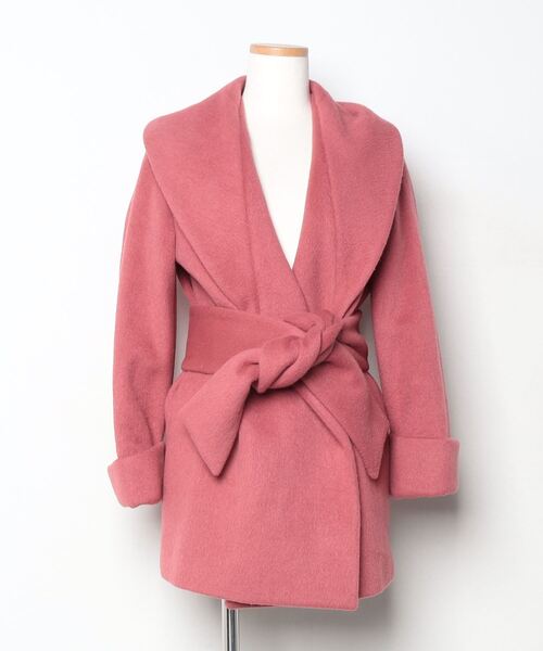 NOBLE（ノーブル） コート 36 ピンク レディース : ZOZOTOWN Yahoo!店