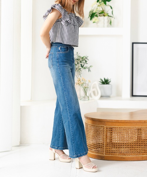 「attagirl」 ヒールサンダル LL ブラック レディース_画像7