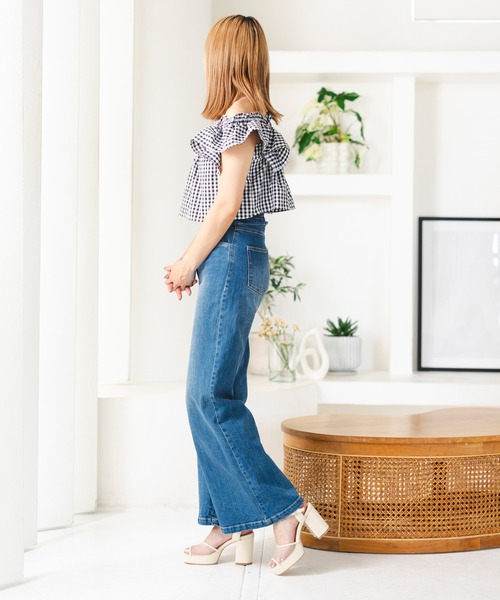 「attagirl」 ヒールサンダル LL ブラック レディース_画像8