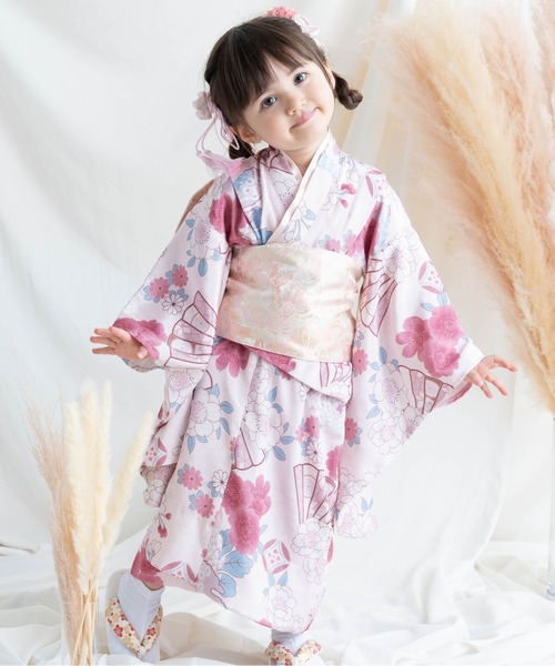 着物のみ未使用⭐️七五三 3歳　女の子　着物小物セット SweetMommy（スウィートマミー） 着物 七五三 着物+帯セット 3歳