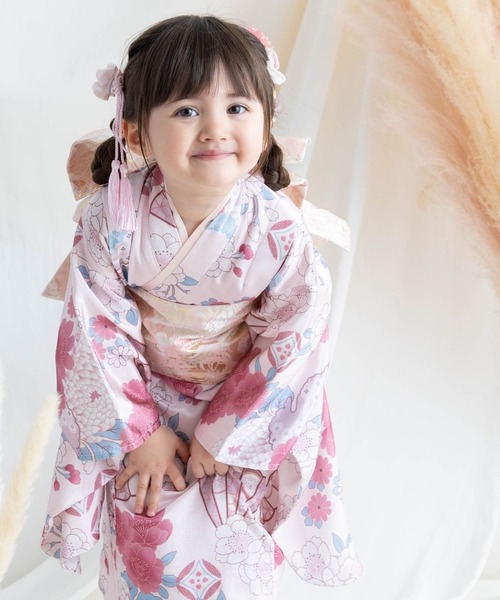 SweetMommy（スウィートマミー） 着物 七五三 着物+帯セット 3歳