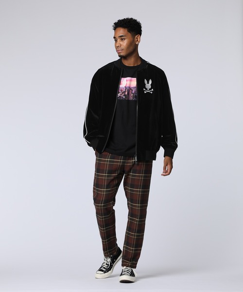 Psycho Bunny（サイコバニー） ブルゾン アウター SKOOKUM ベロア