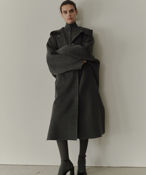 LE CIEL BLEU（ルシェルブルー） コート アウター フードダブル