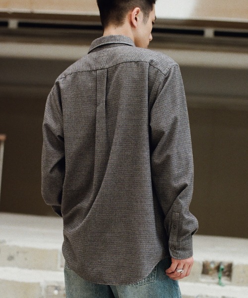 WYM LIDNM シャツ CLASSIC PLAID FLANNEL SHIRT メンズ レディース