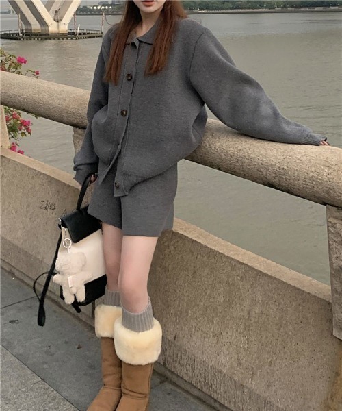 WEGO（ウィゴー） セットアップ WEGO/ハイゲージニットポロ