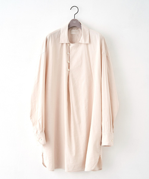 「TROVE」 長袖シャツ 2 ベージュ メンズ_画像3