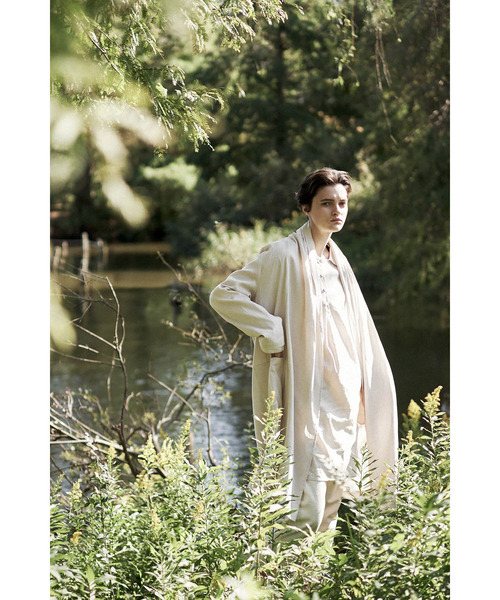 「TROVE」 長袖シャツ 2 ベージュ メンズ_画像8