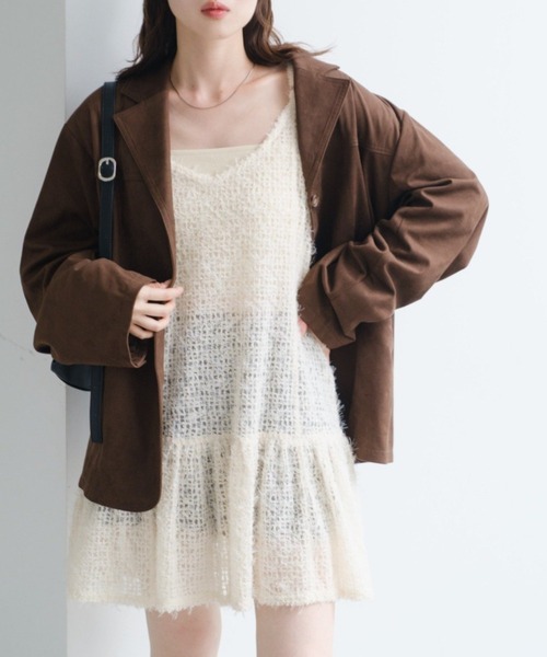 Kastane（カスタネ） チュニック 「WEB・一部店舗限定/前後2WAY」格子