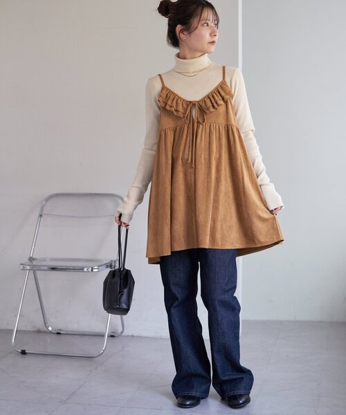 Discoat（ディスコート） チュニック 「WEB限定」2WAYキャミ