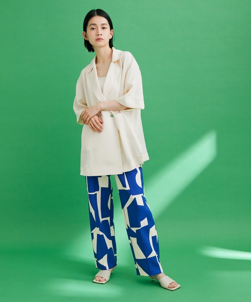 ADAM ET ROPE'（アダムエロペ） テーラードジャケット FREE ブラック