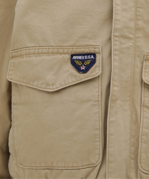 ブルゾン アウター 「AVIREX × PEANUTS」COTTON A-2 ”FLYING ACE”  / A-2 ”フライングエース” / ピーナの画像