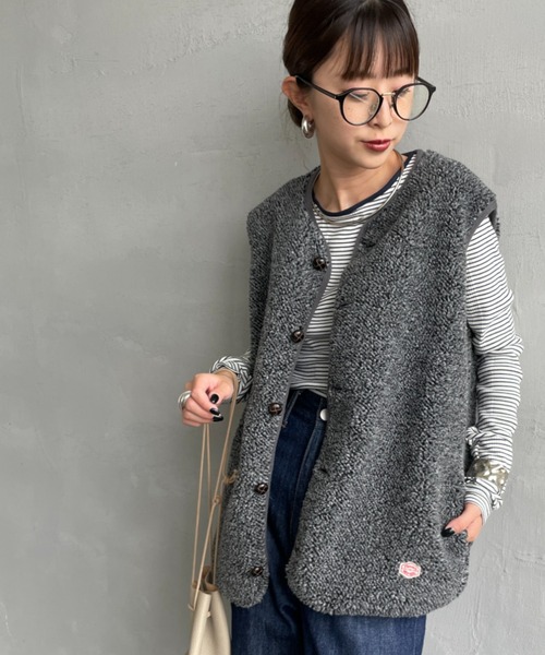 VINCENT ET MIREILLE（ヴァンソン エ ミレイユ） ベスト ジレ