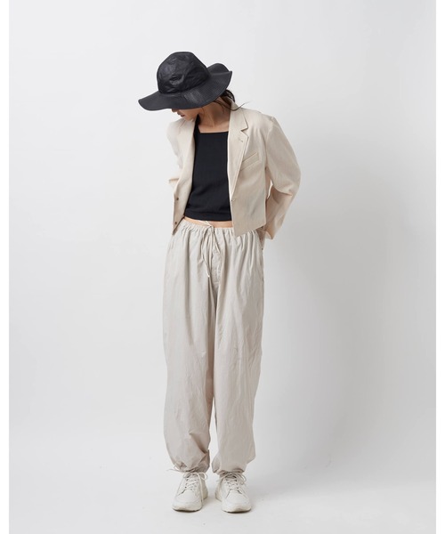 「La Maison de Lyllis」 ハット 57cm ブラック レディース_画像2