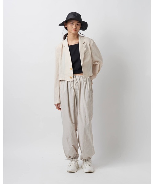 「La Maison de Lyllis」 ハット 57cm ブラック レディース_画像3