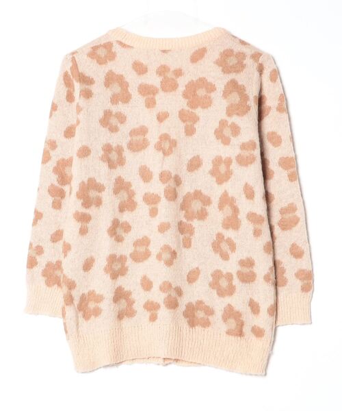 「INGNI」 ニットカーディガン M ベージュ レディース_画像2