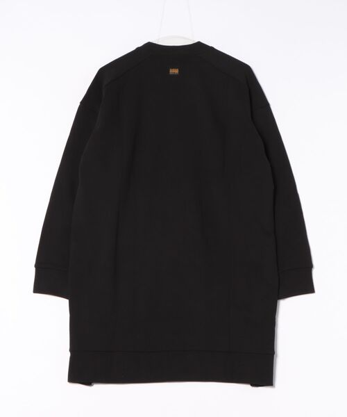 G-STAR RAW ワンピース BIKER ZIP SWEATER DRESS/バイカージップ