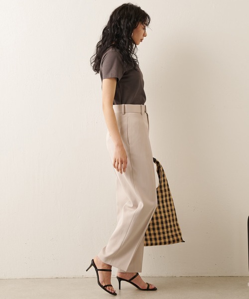 「Whim Gazette」 半袖Tシャツ FREE オフホワイト レディース_画像8