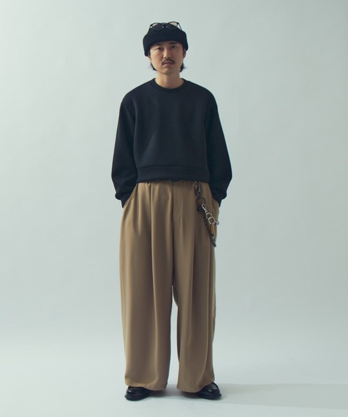 Lui's（ルイス） スラックス 「WEB限定」ワイドバルーンイージー