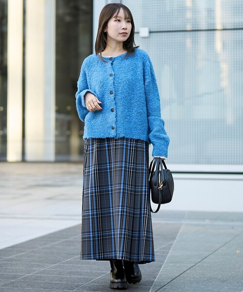 coen（コーエン） ニット セーター ブークレ 2way ミックスニット