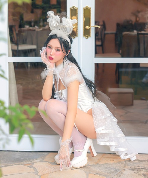 Tika（ティカ） コスプレ コスプレ セクシー バニー ドットチュール