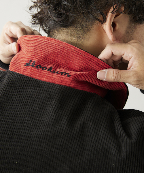 「SKOOKUM」 スタジャン MEDIUM グリーン メンズ_画像8