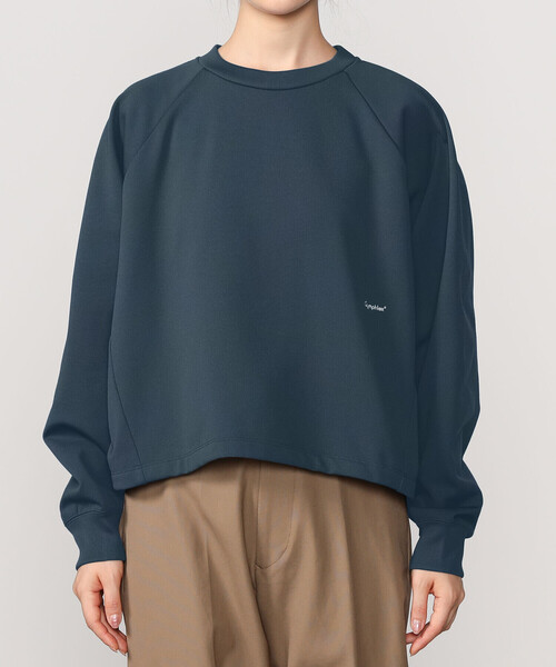 「GYMPHLEX」 スウェットカットソー 14 ライトグレー レディース_画像3