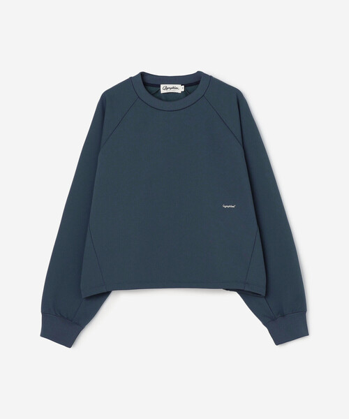 「GYMPHLEX」 スウェットカットソー 14 ライトグレー レディース_画像6