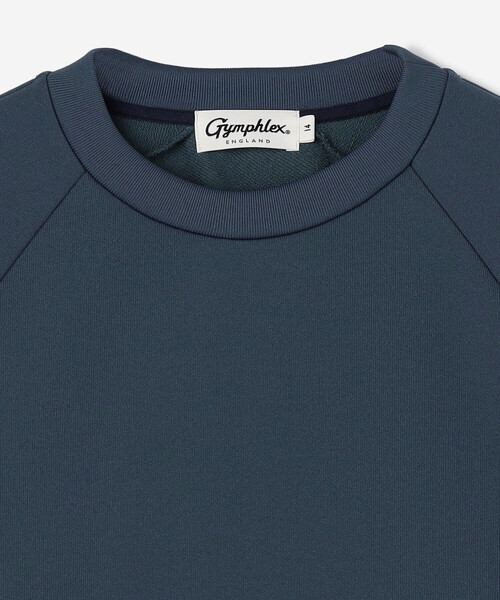 「GYMPHLEX」 スウェットカットソー 14 ライトグレー レディース_画像8