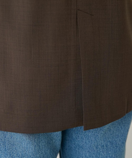 「GALLARDAGALANTE」 テーラードジャケット FREE ダークブラウン レディース_画像6