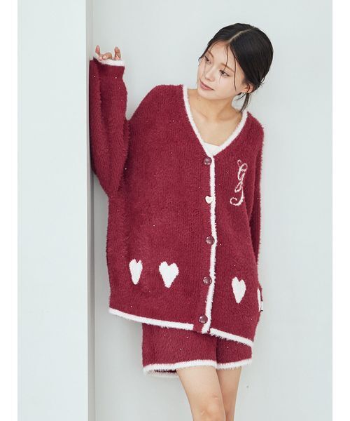 gelato pique（ジェラートピケ） パジャマ ルームウェア ラメフェザー