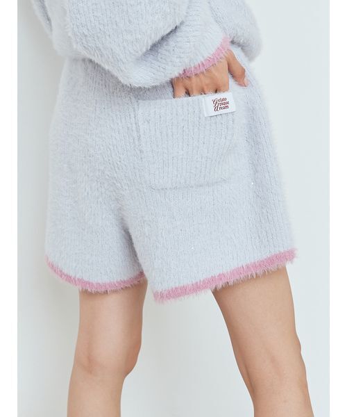 gelato pique（ジェラートピケ） パジャマ ルームウェア ラメフェザー