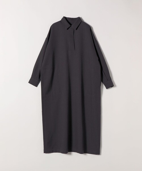 SHIPS any ワンピース any:「洗濯機可能」サージ スキッパー シャツ