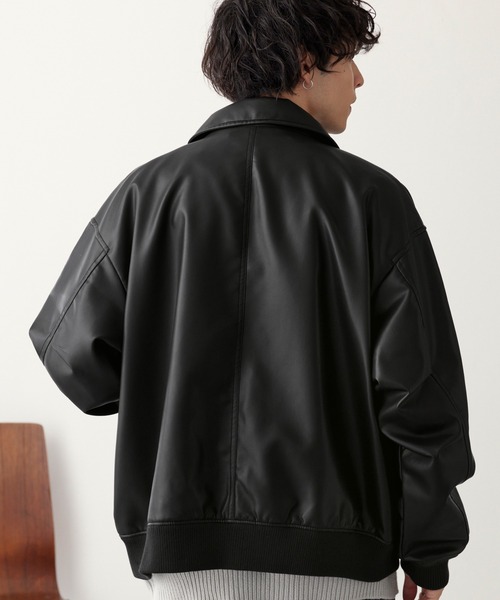 「MONO-MART」 ブルゾン S ブラック メンズ_画像9