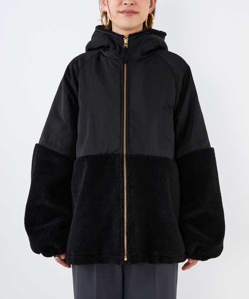 【新品】MICA&DEAL ❤️ マイカアンドディール ドッキングブルゾン MICA&DEAL（マイカアンドディール） ブルゾン アウター ボアドッキング