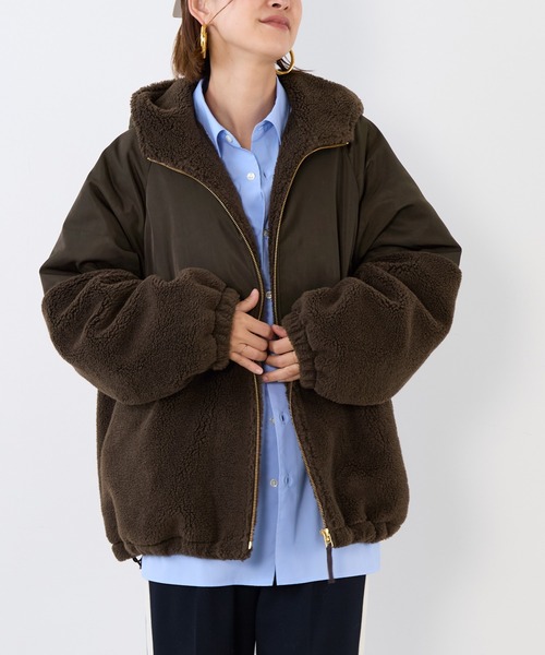 MICA&DEAL（マイカアンドディール） ブルゾン アウター ボアドッキング